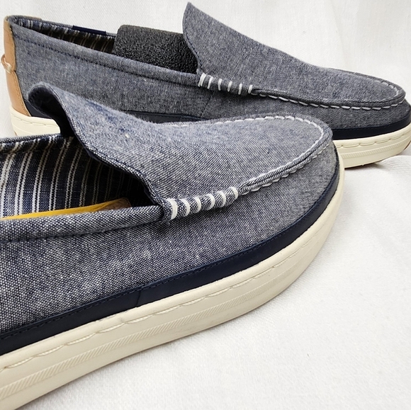 Cole Haan Grandseries Blue & White Casual Slip On Loafer. - Picture 12 of 12